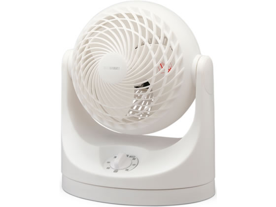 アイリスオーヤマ サーキュレーター 8畳首振り マカロン型 白 PCF-MKM15-W 1台(ご注文単位1台)【直送品】