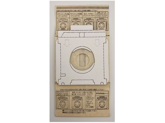 ボンスター販売 そうじ機用紙パック 10枚(各社共通) D-082 1パック(ご注文単位1パック)【直送品】