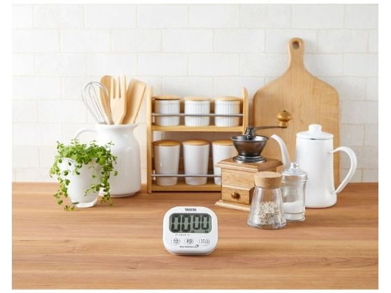 タニタ 洗えるでか見えタイマー TD426WH 1個(ご注文単位1個)【直送品】