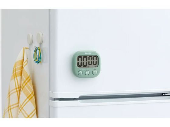 タニタ 抗菌でか見えタイマー アイボリー TD429IV 1個(ご注文単位1個)【直送品】