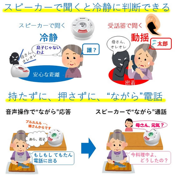 シャープ 防犯電話機 てもたん1台付き JD-ATM1C 1台(ご注文単位1台)【直送品】