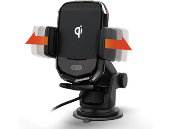 カシムラ ワイヤレス充電器 自動開閉ホルダー キャパシタ付 KW8 1個(ご注文単位1個)【直送品】