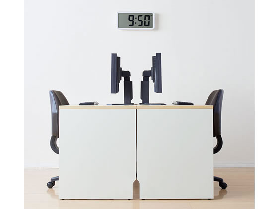 キングジム ザラージ タイマークロック DTC-001W 1台(ご注文単位1台)【直送品】