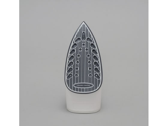 アイリスオーヤマ スチームアイロン ホワイト/グレー IRN-21C-W H 1台(ご注文単位1台)【直送品】