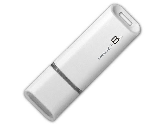 HIDISC USB2.0メモリー 8GB HDUF113C8G2 1個(ご注文単位1個)【直送品】