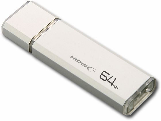 HIDISC USB3.0フラッシュメモリー キャップ式 64GB HDUF114C64G3 1個(ご注文単位1個)【直送品】