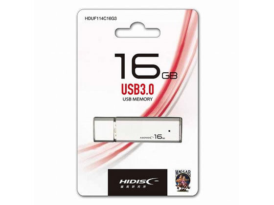 HIDISC USB3.0メモリー 16GB HDUF114C16G3 1個（ご注文単位1個)【直送品】