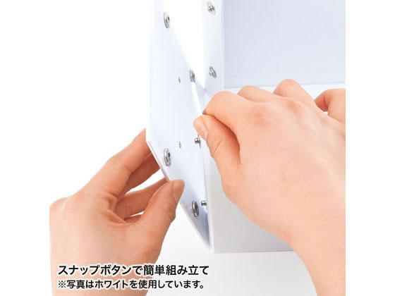 サンワサプライ 組み立て式CD BOX W165mm ブラック FCD-MT3BKN 1個(ご注文単位1個)【直送品】