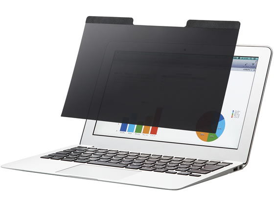エレコム のぞき見防止フィルターマグネットタイプ(2way) 15.6Wインチ 1個(ご注文単位1個)【直送品】