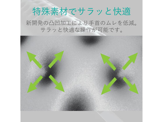 エレコム COMFY〈カンフィー〉リストレスト ブラック MOH-012BK 1個(ご注文単位1個)【直送品】