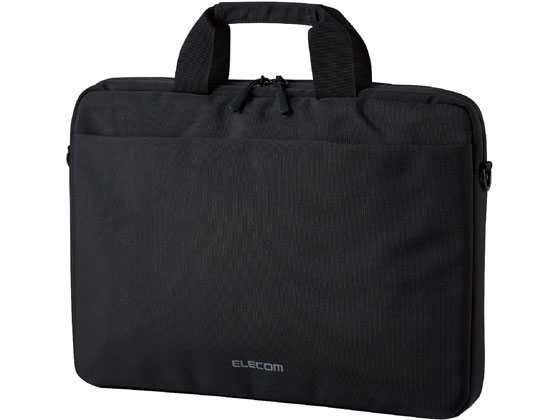 エレコム ビジネスバッグ ブリーフケース ブラック BM-BSTHBK 1個（ご注文単位1個)【直送品】