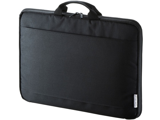 サンワサプライ 取っ手付きPCインナーケース(15.6型ワイド) IN-GH15BK 1個（ご注文単位1個)【直送品】