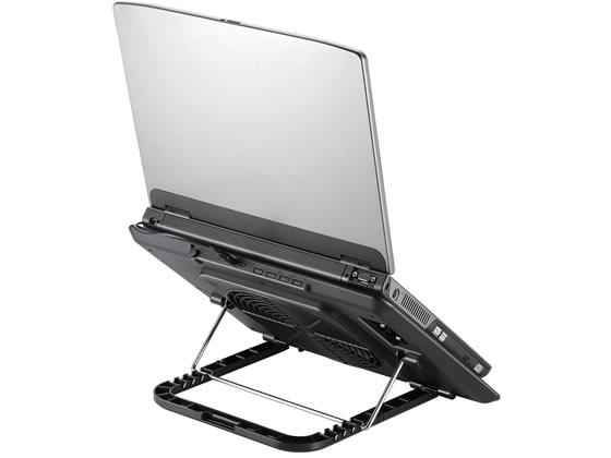 エレコム ノートPC用クーラー15.4~17インチ対応シルバー SX-CL22LSV 1台(ご注文単位1台)【直送品】