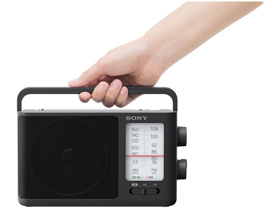 ソニー FM・AMポータブルラジオ ICF-506 1台(ご注文単位1台)【直送品】