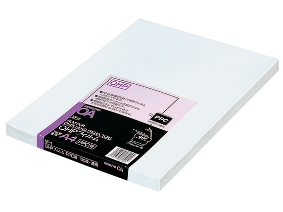 コクヨ OHPフィルム コピー用 A4 VF-1 1冊（ご注文単位1冊)【直送品】