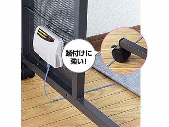 サンワサプライ カテゴリ6フラットケーブル 5m ライトブルー KB-FL6-05LBN 1本(ご注文単位1本)【直送品】