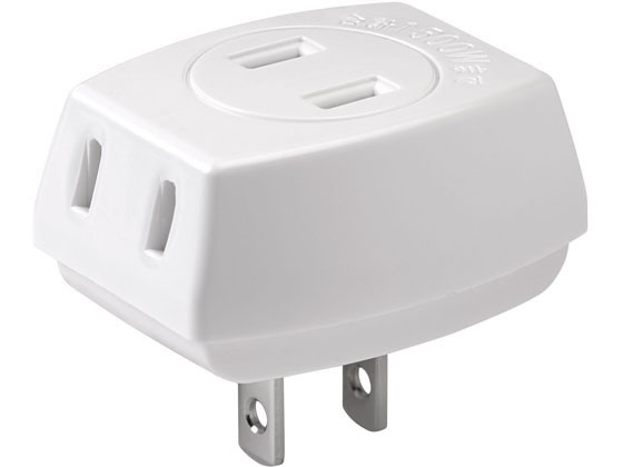 朝日電器 トリプルタップ ホワイト 3個口 LP-A1530(W) 1個(ご注文単位1個)【直送品】
