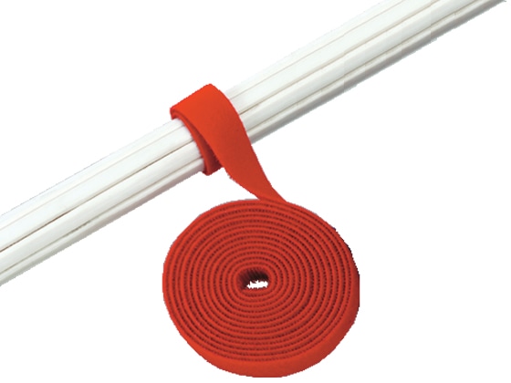 エスケイ工機 ケーブルラップ 赤 2m CWL08-2MRD-J 1個(ご注文単位1個)【直送品】