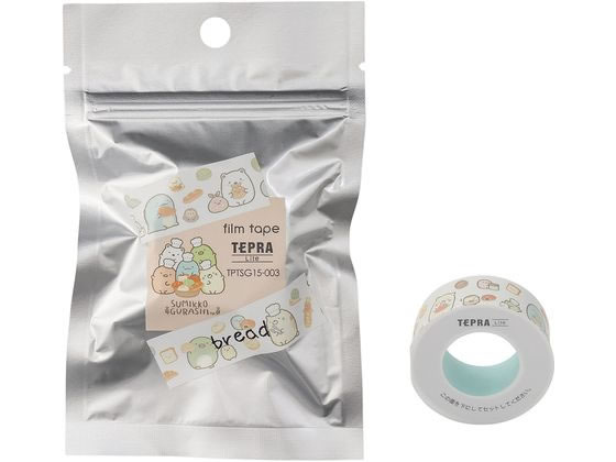 キングジム テプラLiteすみっコぐらし ブレッド TPTSG15-003 1個(ご注文単位1個)【直送品】