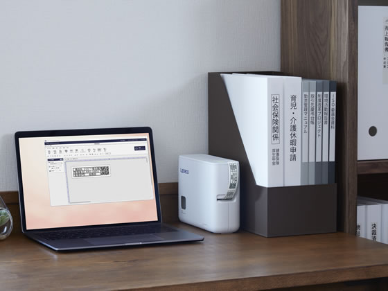 カシオ ラベルライター ラテコ 本体セット EC-P10SET 1台(ご注文単位1台)【直送品】