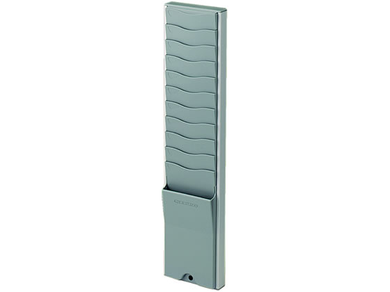 ニッポー タイムカードラック10人用 CR-10N 1台(ご注文単位1台)【直送品】