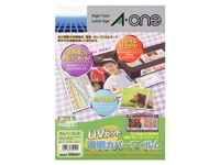 エーワン UVカット透明カバーフィルム A4判ノーカット 6シート 35041 1袋(ご注文単位1袋)【直送品】