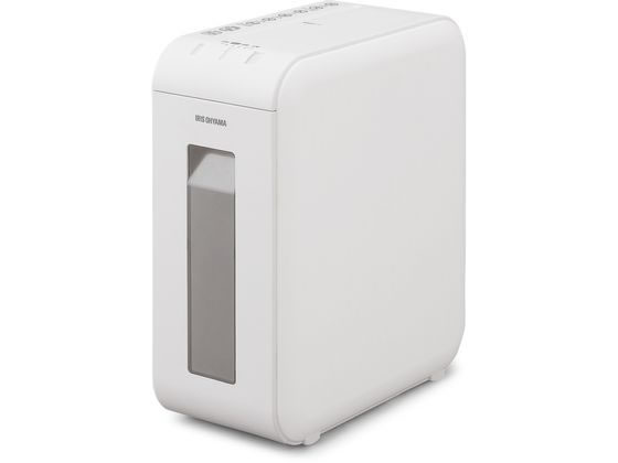 アイリスオーヤマ パーソナルシュレッダー ホワイト P6HCSV-W 1台(ご注文単位1台)【直送品】