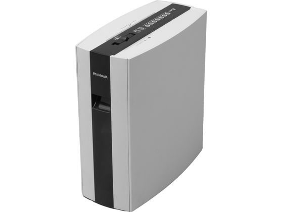 アイリスオーヤマ 細密シュレッダー ホワイト PS5HMSD W 1台(ご注文単位1台)【直送品】