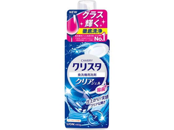 ライオン CHARMYクリスタ クリアジェル 本体 480g 1個(ご注文単位1個)【直送品】