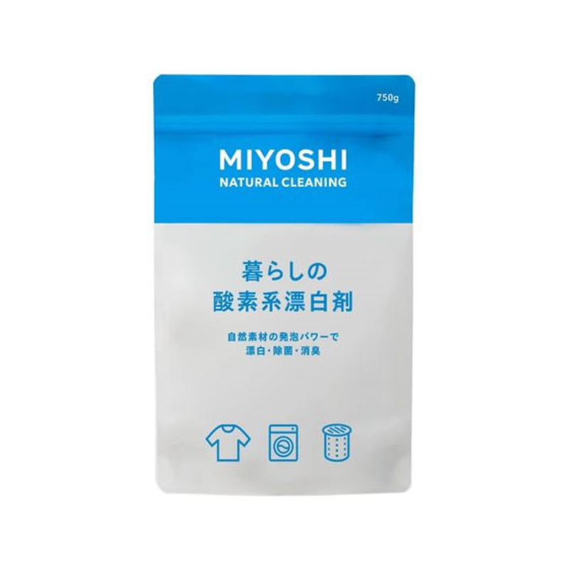 ミヨシ石鹸 暮らしの酸素系漂白剤 750g 1個（ご注文単位1個)【直送品】