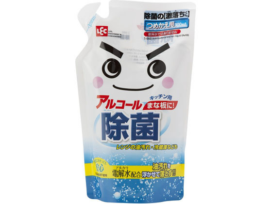 レック 除菌の激落ちくん つめかえ用 300ml S-660 1個(ご注文単位1個)【直送品】