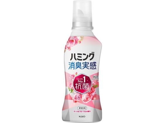 KAO ハミング消臭実感 ローズ&フローラルの香り 本体 510ml 1本（ご注文単位1本)【直送品】