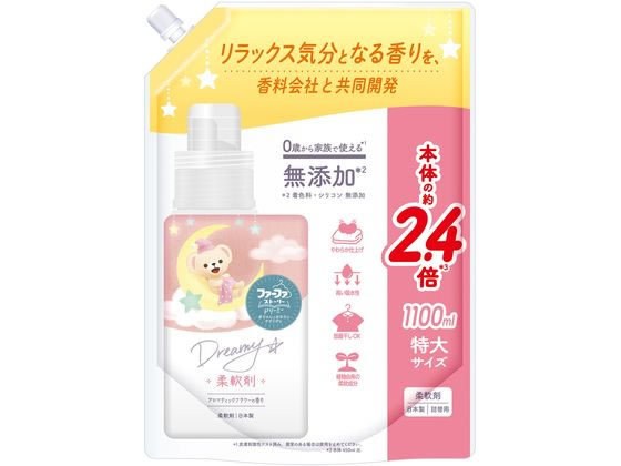NSファーファジャパン ファーファストーリー ドリーミー 柔軟剤 詰替 1100ml 1個（ご注文単位1個)【直送品】