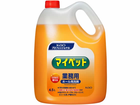 KAO マイペット 業務用4.5L 1本（ご注文単位1本)【直送品】