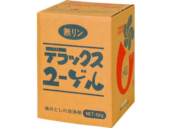モクケン 工業用洗剤 ユーゲルDX 6kg 1053 1個(ご注文単位1個)【直送品】