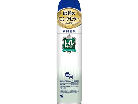 小林製薬 トイレその後に フレッシュグリーン 280ml 1本(ご注文単位1本)【直送品】