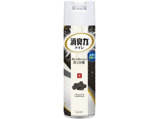 エステー トイレの消臭力スプレー 炭と白檀 365ml 1個（ご注文単位1個)【直送品】