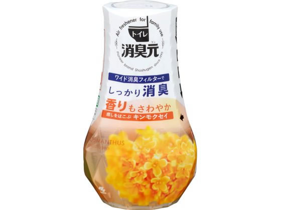 小林製薬 トイレの消臭元 癒しをはこぶキンモクセイ 400ml 1個（ご注文単位1個)【直送品】