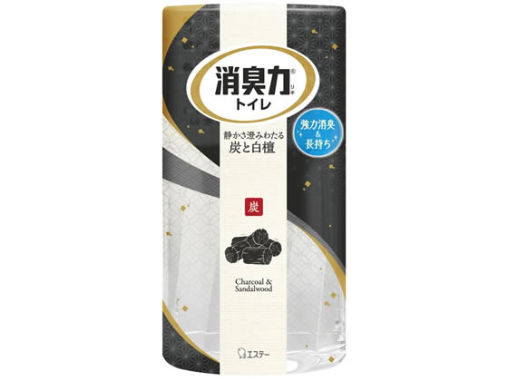 エステー トイレの消臭力 炭と白檀の香り 400ml 1個（ご注文単位1個)【直送品】