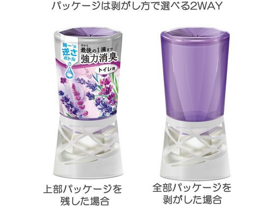 アース製薬 トイレのスッキーリ! アロマラベンダーの香り 400ml 1個（ご注文単位1個)【直送品】