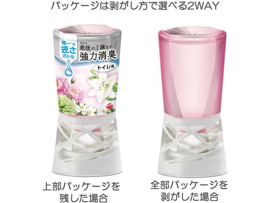 アース製薬 トイレのスッキーリ! エアリーホワイトフローラルの香り 400ml 1個(ご注文単位1個)【直送品】