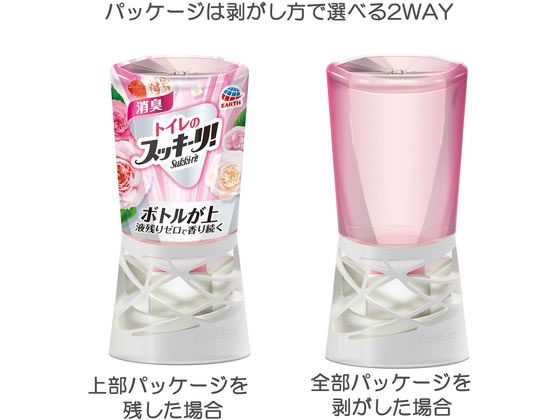 アース製薬 トイレのスッキーリ! エアリーホワイトフローラルの香り 400ml 1個(ご注文単位1個)【直送品】