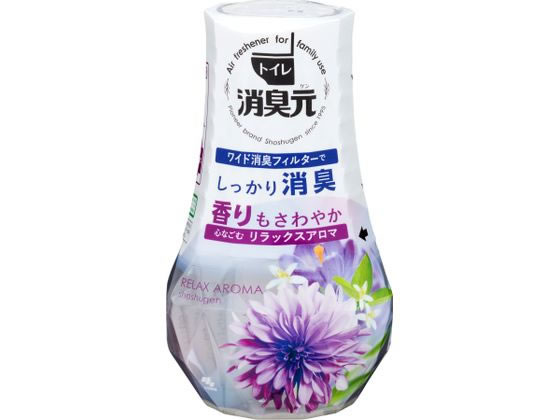 小林製薬 トイレの消臭元心なごむリラックスアロマの香り 400ml 1個（ご注文単位1個)【直送品】