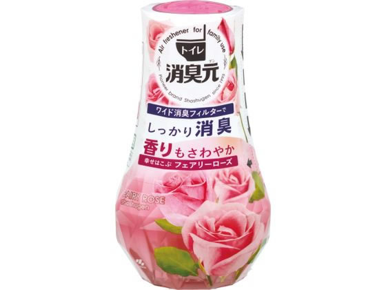 小林製薬 トイレの消臭元幸せはこぶフェアリーローズの香り400ml 1個（ご注文単位1個)【直送品】
