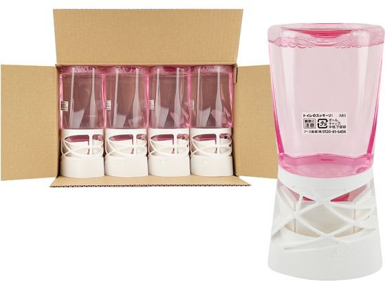 アース製薬 トイレのスッキーリ! フィルムレス フルーティーフローラル 400mL×4個 1セット(ご注文単位1セット)【直送品】