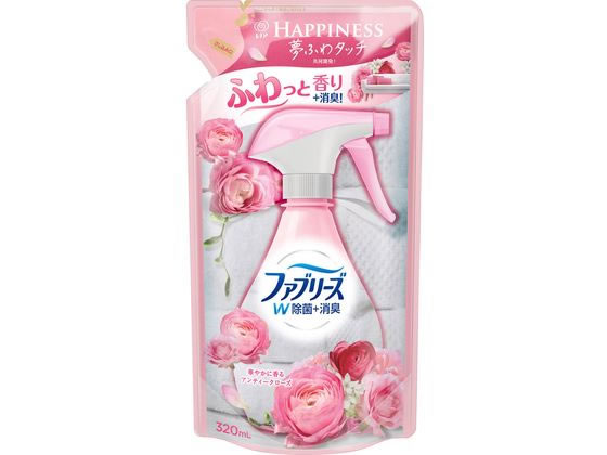 P&G ファブリーズwithレノアハピネス アンティークローズ&フローラル詰替320ml 1個(ご注文単位1個)【直送品】