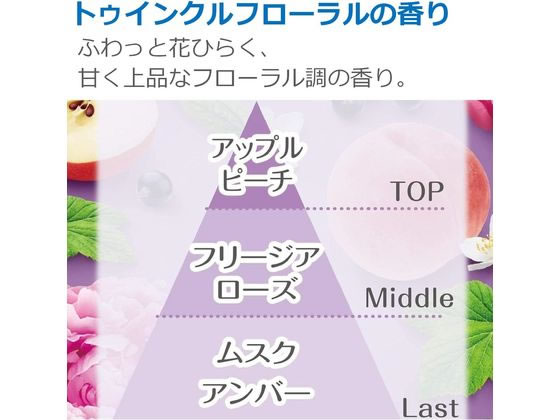 エステー 消臭力 自動でシュパッと つけかえ2個 トゥインクルフローラル 1個(ご注文単位1個)【直送品】