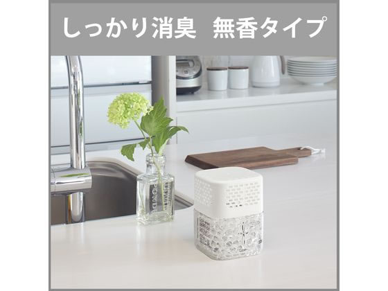 エステー 消臭力クリアビーズ イオン消臭プラス 無香料 詰替280g 1袋(ご注文単位1袋)【直送品】