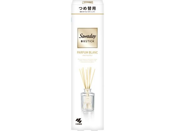 小林製薬 Sawaday香るStick パルファムブラン 詰替用 1個(ご注文単位1個)【直送品】