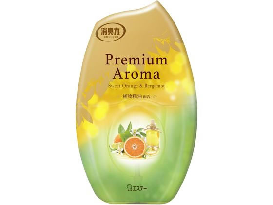 エステー お部屋の消臭力Premium Aromaスイートオレンジ&ベルガモット 1個（ご注文単位1個)【直送品】